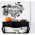 thumbnail image 2 of HAPPY HALLOWEEN with BATS,: Halloween Decal  LRG 20" x 28", 2 of 5