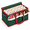 Green-54 - 4“ Ornaments, variant on Christmas Ornament Storbox With Adjustable Dividers Zippered Top Stores Up To 72 Holiday Ornaments (3 Inch) Xmas Ball Decorations
