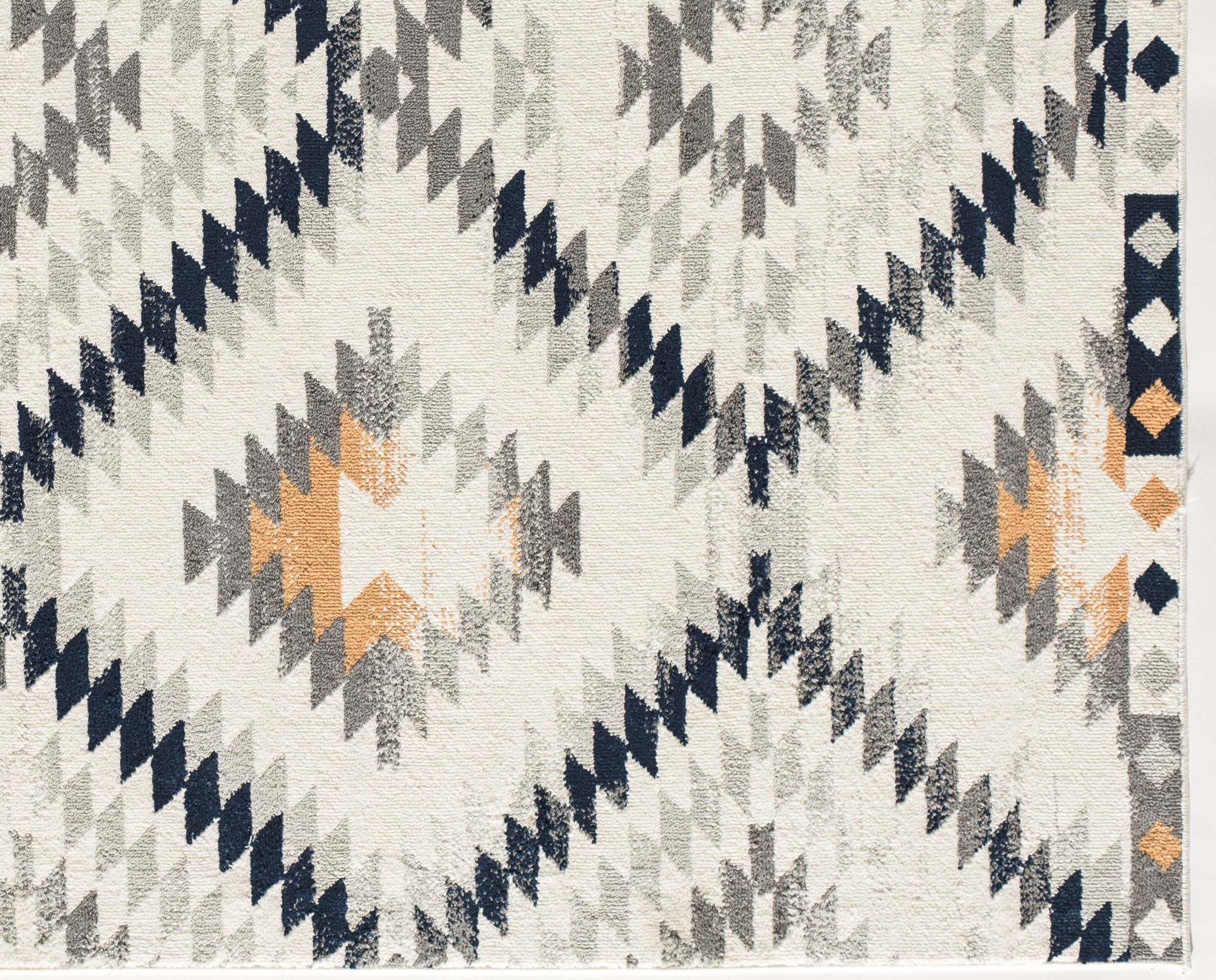 Soleil BR30A Kilim Gold Tribal Moroccan ivory Area Rug, 3'x5'