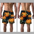 thumbnail image 3 of luoweisi Men's Beach Shorts Quick Dry Swim Trunks with Mesh Lining Pumpkin XL, 3 of 5