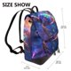 thumbnail image 2 of Easygdp Starry Sky Turtle Mochila de Cuero para Mujeres, Bolso de Hombro, Bolsos de Mano de Moda para Trabajo y Viajes, 2 of 4