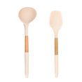 thumbnail image 1 of 2 utensilios de cocina de silicona antiadherente sin BPA. Utensilios de cocina resistentes al calor con mangos de madera. Namotu CPB-US-YYM867-6, 1 of 5