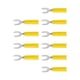 thumbnail image 4 of Terminales De Crimpado Eléctricos Tipo U Conector De Cable De Pala De Horquilla Eléctrica Orificio De 4mm/0 2 Pulgadas Para Maquinaria De Soldadura Para Consolas De Juegos ANGGREK Hardware, 4 of 8