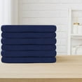 thumbnail image 5 of SupremePlus Luxury 550 GSM 16" x 27" 100% Ring Spun Cotton Hand Towels, Navy Blue 12 Count, 5 of 8