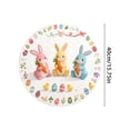 thumbnail image 3 of zhangmingg Welcome Mat Round Absorbent Non- Floor Rug Decorative Holiday Doormat for Home Entrance, 3 of 8