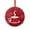 Pattern-3, variant on Red Barn in Scenic Rural Farm Country Landscape Christmas Ornament Holiday Decorations And Xmas Gift Ideas Autumn Barn Holiday Ornaments
