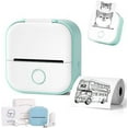 thumbnail image 1 of CUITING Print Pod  Print Pods Mini Printer  Pocket Mini Printer  Mini Pocket Sticker Printer Inkless Sticker Printer for DIY Scrapbook  Fast Printing Portable Mini Thermal Printer (Full G, 1 of 8