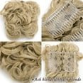 thumbnail image 3 of SEGO Clip in Messy Bun Hair Piece Wavy Scrunchie Hair Extension Fake Hair Donut Ponytail Comb Stretch Hair Extension for Women Clearance, 3 of 10