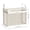 D, variant on Kojanyu Clear PVC Storage Organizer Bin,Foldable Transparent Clothes Storage Box with Zipper and Reinforced Handles,Waterproof for Clothing,Blanket and Home Organization