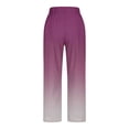 thumbnail image 6 of Tnhcen Women's Linen-Look Straight Leg Pants with Pockets Elastic Waist Trousers Pre-Shrunk Washed Wrinkle Casual Pants S-2XL Multiple Colors Available, 6 of 6