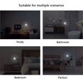 thumbnail image 5 of Star Night Light Auto On/Off Plug-in Wall Light with Light Sensor Warm White LED for Home Party Delicate Dragonflies Pattern, 5 of 6