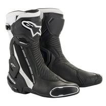 Alpinestars SMX Plus Vented Mens Motorcycle Boots Black/White 38 EUR