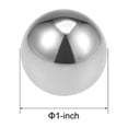 thumbnail image 2 of Uxcell Bearing Balls 1-inch Chrome Steel G25 Precision Ball 60-63 HRC 5 Pack, 2 of 3