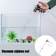 thumbnail image 2 of 3-In-1 Aquarium Gravel Vacuum Cleaner Fish Tank Filter Manual Siphon Water Changer with Hand Pump, 2 of 8