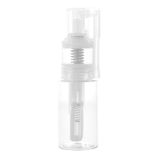 Botella ligera con aplicador de polvos, con pulverizador para polvos corporales, reutilizable, para talco de bebé (35 ml)