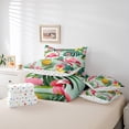 thumbnail image 5 of Castle Fairy Animal Flamingo Bedding Comforter Set,Fruit Pineapple Queen Bedding Sets, 5 of 7