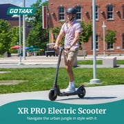 GOTRAX XR Pro Foldable Electric Scooter, 350W Motor, 19-Mile Range, 15.5 MPH