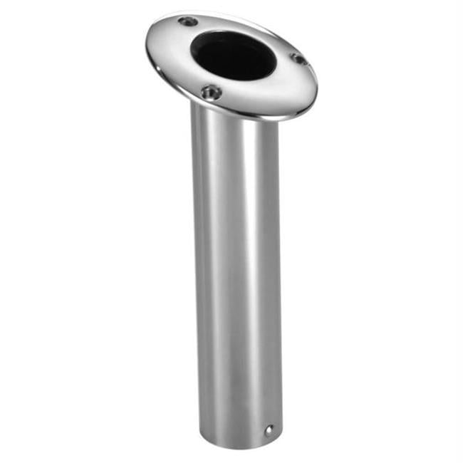 664637 Attwood Flush Mount Rod Holder 15&No.176; 2&No.188;" Diameter with Black Cap