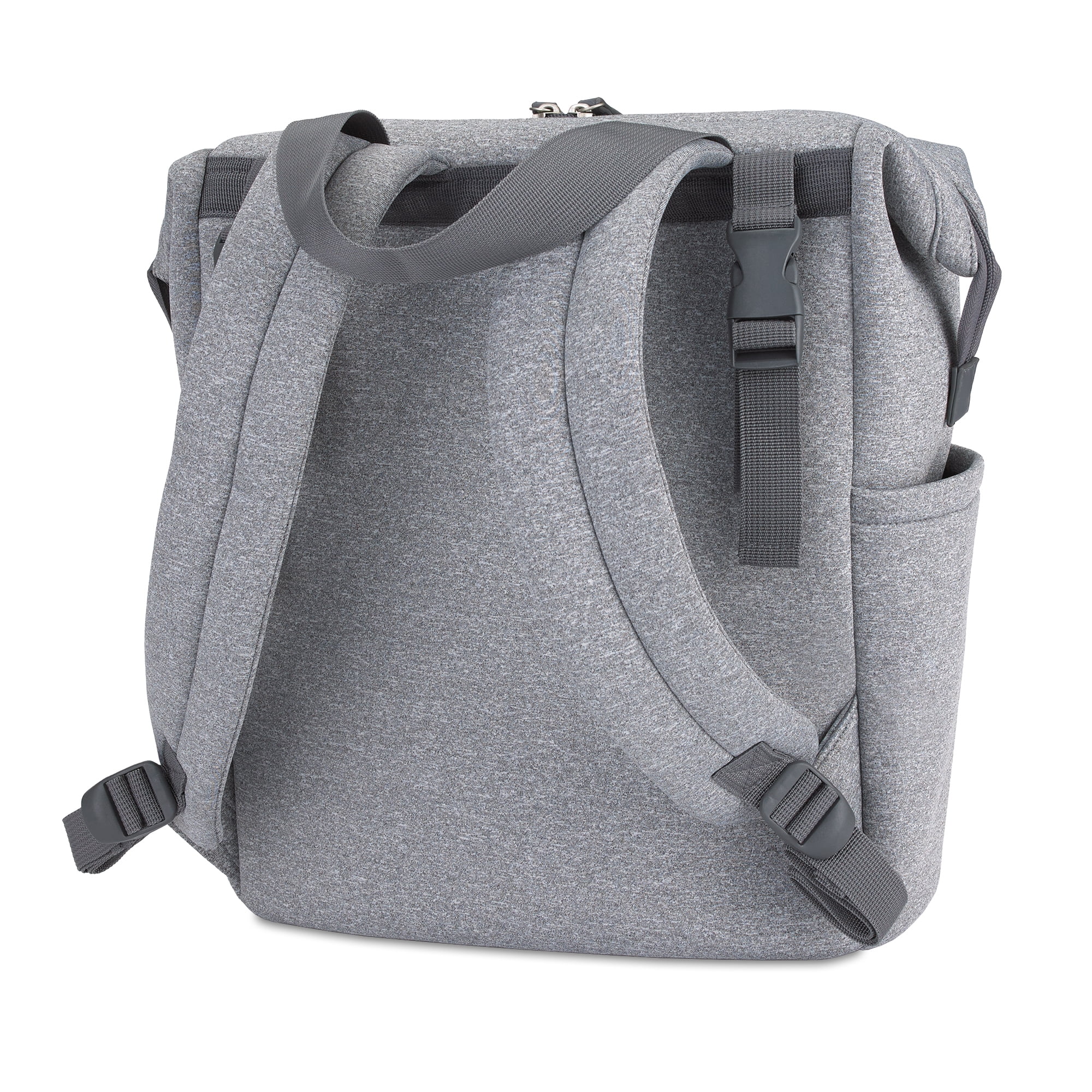 Bananafish Studio Neoprene Back Pack Diaper Bag, Gray, Unisex, Infant, Toddler