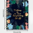 thumbnail image 2 of WHEANG Notebooks for School This Book Tape Coil This Week and Monthly Monthly Label Back Pocket Holiday Thick Paper Double Line Bi One Size Multi-Color, 2 of 8