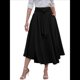 thumbnail image 3 of Vestido Bohemio, Elegante, Informal, de Cintura Alta y Estilo Irregular con Bolsillos para Mujer Negro XL, 3 of 9