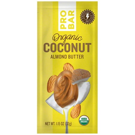 Almond Coconut Butter - ProBar Organic Coconut Almond Butter, Box of 10