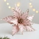 thumbnail image 3 of Decoraciones de Árbol de Navidad Magnolia Espumante de Navidad con Tallos Decoración de Árbol de Navidad Corona de Flores Decoración de Navidad Año Nuevo Festival Flores de Regalo para la Decoración, 3 of 6