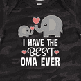 thumbnail image 4 of Inktastic Best Oma Ever Grandchild Boys or Girls Baby Bodysuit, 4 of 5