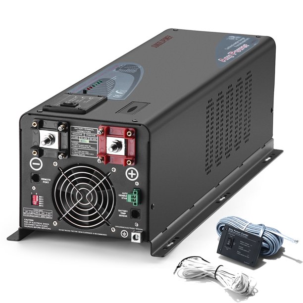 SUNGOLDPOWER 6000W Peak 18000W Pure Sine Wave Split Phase Power