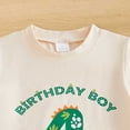 thumbnail image 4 of Akiihool T-Shirt en Coton pour Enfants Garçons, T-Shirt Graphique à Manches Courtes Col Ras du Cou de Qualité Supérieure, Coupe Régulière (Violet Pâle, 4-5 Ans), 4 of 4