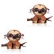 thumbnail image 1 of Naiovety Soporte para anteojos Soporte en forma de animal Mesita de noche Soporte para gafas de sol Estante decorativo Organizador Sala de estar No.02 2Conjunto, 1 of 6
