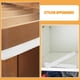 thumbnail image 3 of WEUVEB 4Ud Rieles Plásticos Para Cajones Con Mecanismo Para Uso En Baños Y Cocinas, 3 of 8