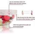 thumbnail image 3 of Stretchy Silicone Lids, 6 Pack Silicone Lids in Various Sizes Stretch Lid, Stretchy & Flexible for Bowls, Cups, Cans, Fruits, Silicone Cover, 3 of 5