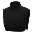 thumbnail image 4 of Cuello Falso Sunnimix Cuello Alto Extraíble Invierno Suave Negro, 4 of 8