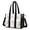 White Fairy Castle, variant on Teacher Tote Bag,White Fairy Castle Pattern Teacher Utility Tote Bag,Large Work Tote Bags for Women with Multiple Pockets,Top Zipper Closure,13.8x10.6x6.7 Inch