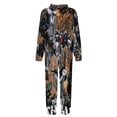 thumbnail image 5 of Mobile Suit Gundam Hooded Union Suit One Piece Pajama Outfit PJs Sleepwear, 5 of 7