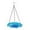 ZZ Blue, variant on Zhi Bathroom Pendant Bird Feeder with Glass Bowl Outdoor Floral Decor for Patio Garden Yard
