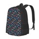 thumbnail image 1 of Balery Spaceships And Stars In Outer Space Mochila para hombre y mujer - Tela Oxford 600D resistente - Gran capacidad, resistente al agua, ideal para la escuela, viajes y senderismo, 1 of 6