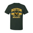 thumbnail image 2 of Wild Bobby City of Boston Hockey Fantasy Fan Sports Men's T-Shirt, Forest Green, XX-Large, 2 of 5