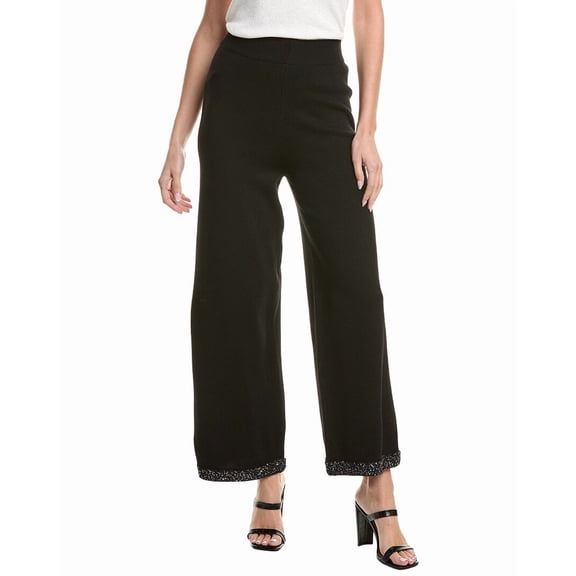 Nanette Nanette Lepore womens Knit Pant, m, Black