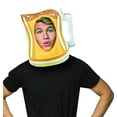 thumbnail image 1 of Jarra de cerveza Open Face Mask Rasta Imposta para hombre, color amarillo, 1 of 1
