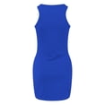 thumbnail image 5 of Ribbed Knit Bodycon Mini Dresses for Women - Sleeveless Stretch Tight Dress with Slim Fit Design and Soft Fabric, Sexy Casual Summer Dresses for Women 2026 Club Night Out Outfit, 5 of 5