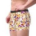thumbnail image 2 of Naloa flowers and flying butterflies Men's Boxer Briefs,Soft and Breathable Cotton Underwear with ComfortFlex Waistband-XX-Large, 2 of 5
