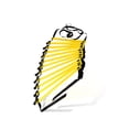 thumbnail image 1 of Escalera de entrenamiento Soidarity Amarillo 3 metros con bolsa de transporte, 1 of 6