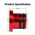 thumbnail image 5 of YIUIY For Can-Am Outlander Front Rear Wheel Bearing Greaser Service Tool 293350040 Red, 5 of 13