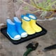 thumbnail image 4 of Injueey Bandeja para alfombrilla para botas de 3 piezas, soporte de almacenamiento de calzado de Color sólido multiusos para en interiores Decoración del hogar, 4 of 6