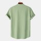 thumbnail image 4 of pstuiky camisetas camisas para hombre, Camisa hawaiana informal de manga corta con cuello alto y botones para hombre ropa de hombre xl, 4 of 6