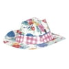 Mini Pioneer Woman Floral Blue Paper Cowboy Hats, 10ct