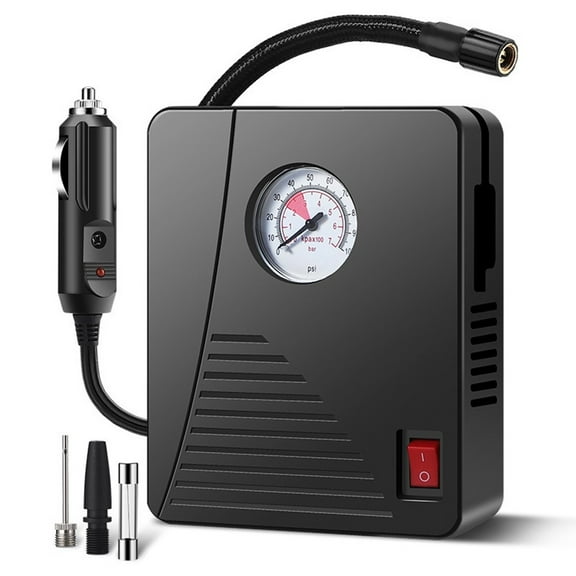 Tire Inflator 12V 96W Car Electric Air Pump Mini 100PSI 35L/Min Portable Ball