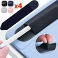 thumbnail image 2 of 4-Lot de 1 Support Universel pour Stylet Adhésif pour Apple IPad IPencil 2 1 Pochette Adhésive Attachée Sac Pochette Porte-Crayon 1pcs-Gris, 2 of 6